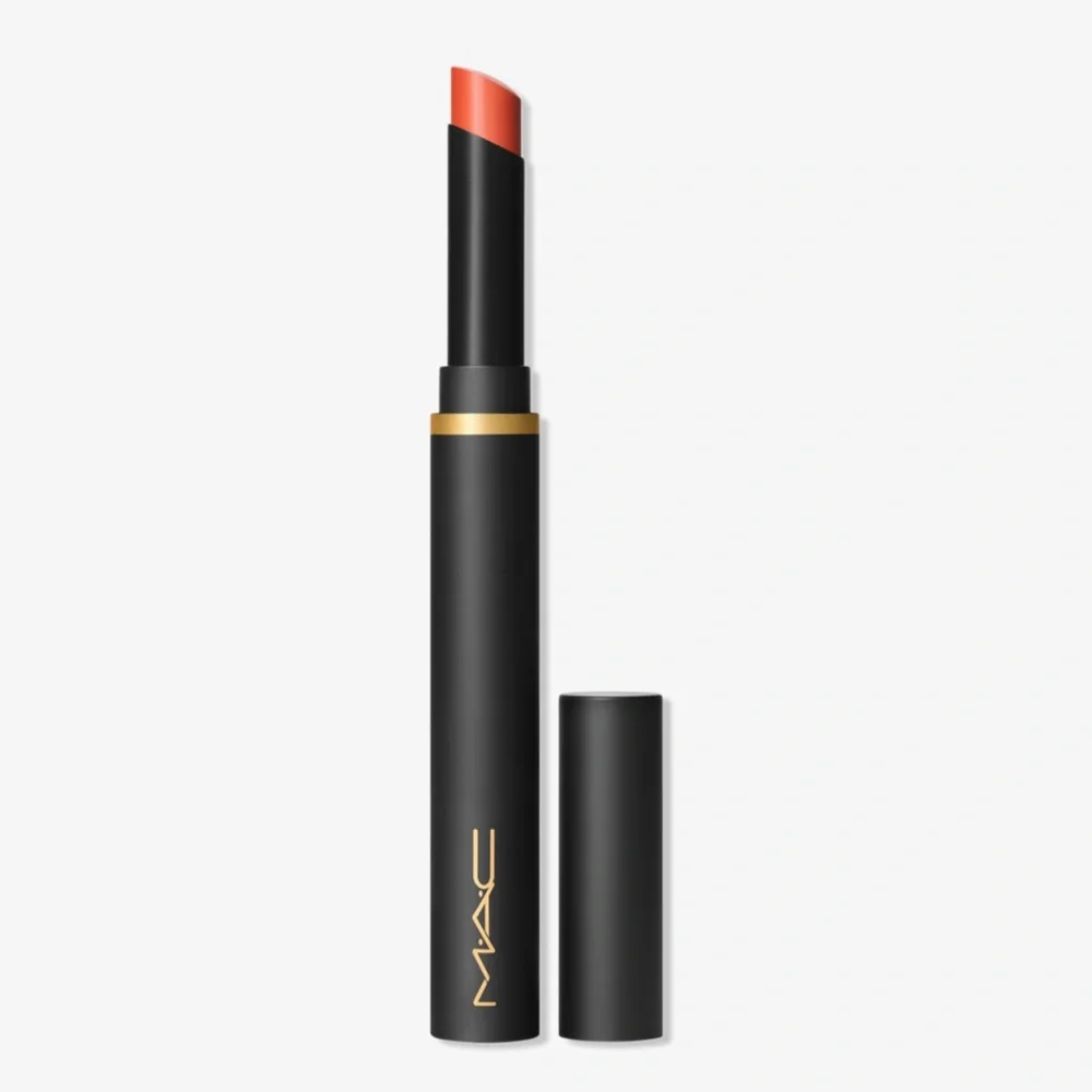 MAC Powder Kiss Velvet Blur Slim Stick Lipstick 895 Sorry Not Sorry NIB $28
